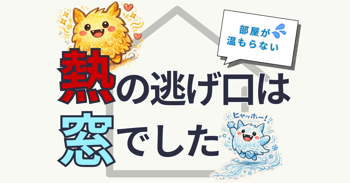 部屋が温もらない!